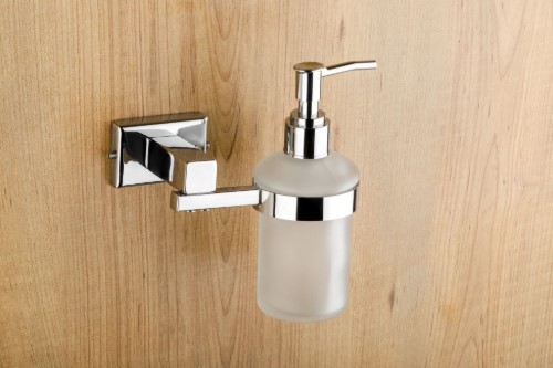 Eagle EC-609 Liquid Soap Holder Bathroom Accessory for Home, Hotel and Apartment Washrooms, Elegant and Practical Holder for Clean Everyday Use, Bathroom Organization and Decor
